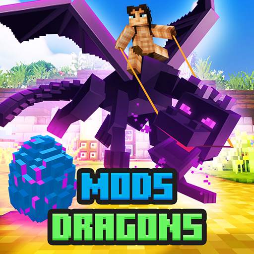 Dragons mod for Minecraft ™- Dragon mounts mods 1.0