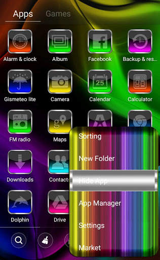 Alien Go Launcher Theme screenshot 3