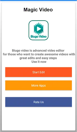 InShot Magic Video Effects Editor Biugo app screenshot 2