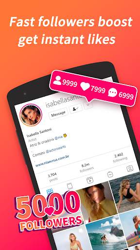 Get  1000 Real Likes&Followers for instagram screenshot 1