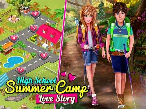 High School Story: Summer Camp Love - Teen Date screenshot 1