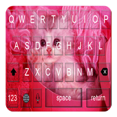 Lovely Pink Cat Keyboard Themes icon