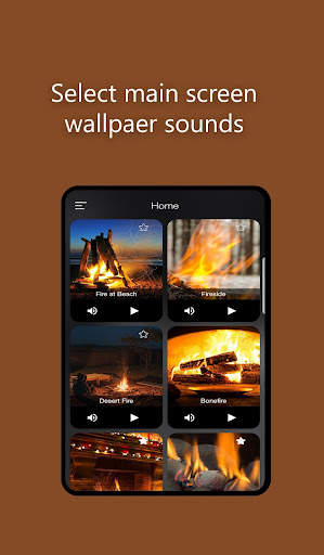 Crackling Fire Sounds: Relaxing Fireplace HD скриншот 10