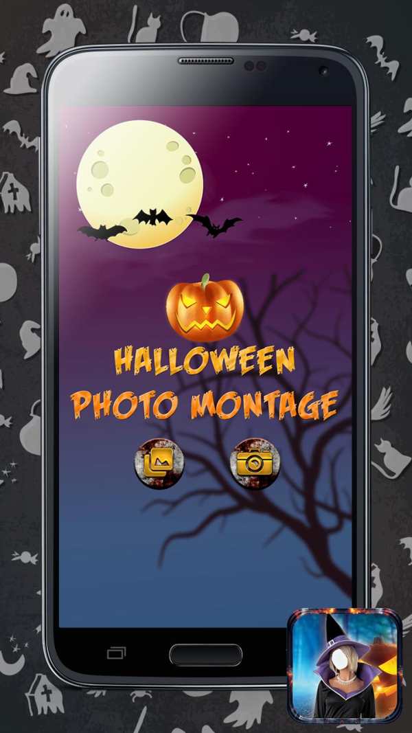 Halloween Photo Montage screenshot 1