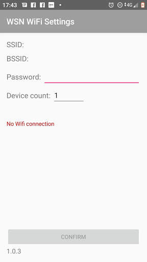 WSN WiFi Settings screenshot 3