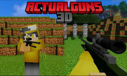 Actual Guns Mod for Minecraft PE screenshot 2