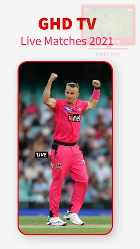 Free Cricket Live TV GHD Guide screenshot 4