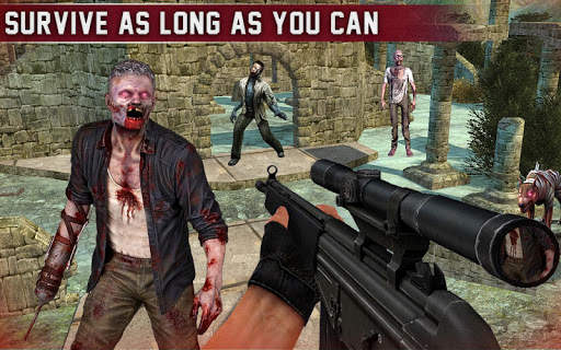 Dead Shooting Target - Zombie Shooting Games Free screenshot 8