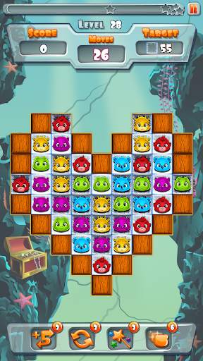 Sweet Zoo Animals: Free Match 3 Puzzle Games screenshot 4