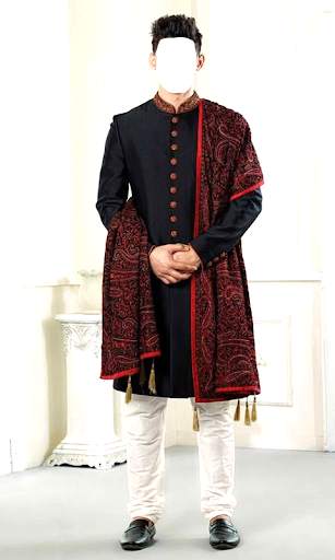 Men Sherwani Photo Suit 5 تصوير الشاشة