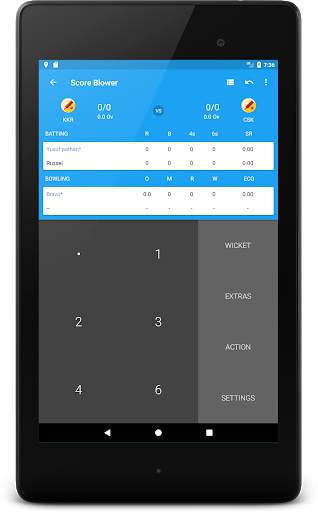 Cricket Scorer - Score Blower screenshot 9