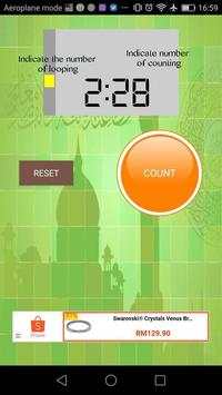 Digital tasbih 33x screenshot 1