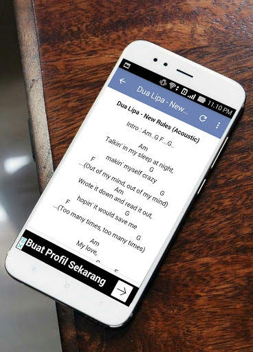 Kunci Gitar Lagu Barat Populer screenshot 6