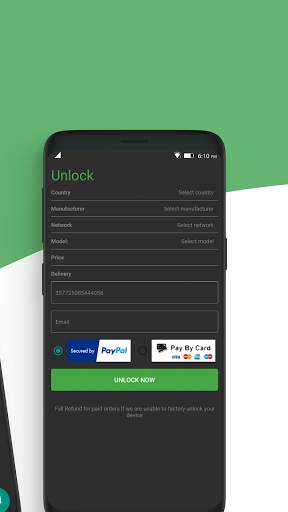 Free Unlock Network Code for Android Phones screenshot 3