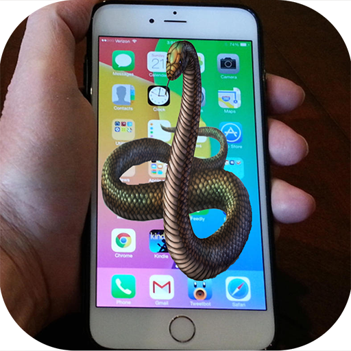 Snake On Screen Joke आइकन