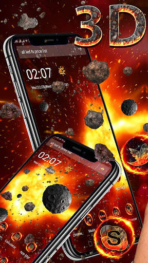 3D Galaxy Universe Parallax Theme 🏵 screenshot 2