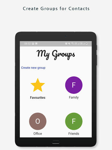 Contacts GenX - Social Profiles, Groups, Dialpad screenshot 12