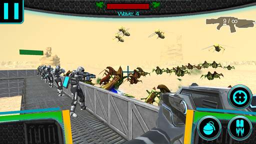 Combat Troopers - Star Bug Wars screenshot 1