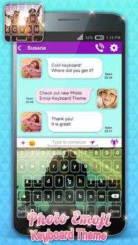 Photo Emoji Keyboard Theme screenshot 3