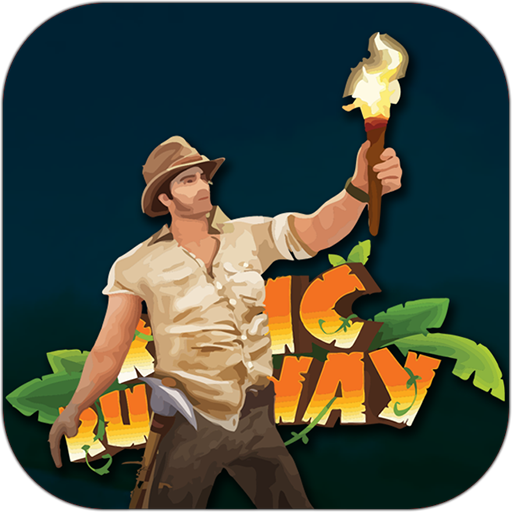 Runway run 3D icon