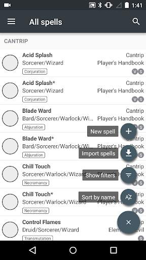 5th Edition Spellbook screenshot 9