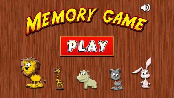 Animal Memory Games For Kids screenshot 1