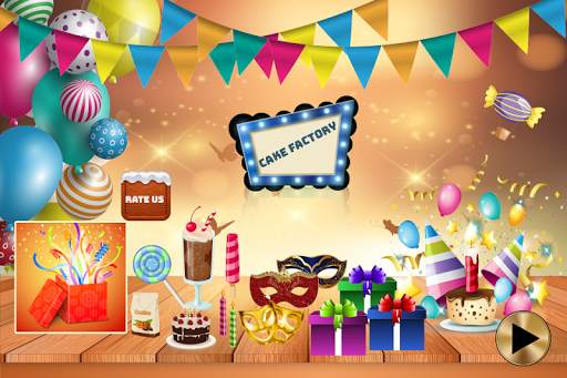 Cake Making Games for birthday screenshot 1
