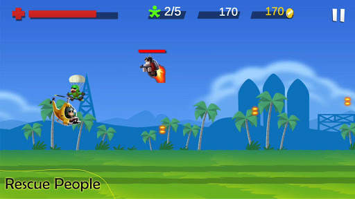 Helicopter Adventure : Bird Helicopter screenshot 2