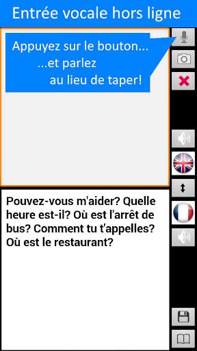 Traducteur hors ligne: Voix-texte-photos 8 langues screenshot 6
