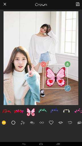 Selfie Camera With IU screenshot 6