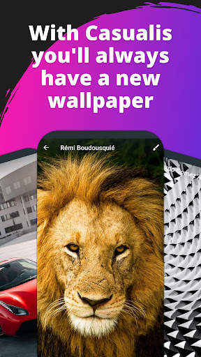 Casualis:Auto wallpaper change screenshot 1