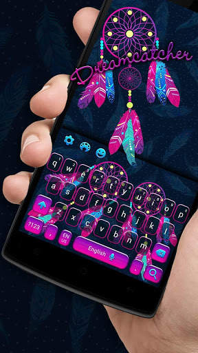 Dreamcatcher Keyboard Magical Theme स्क्रीनशॉट 3