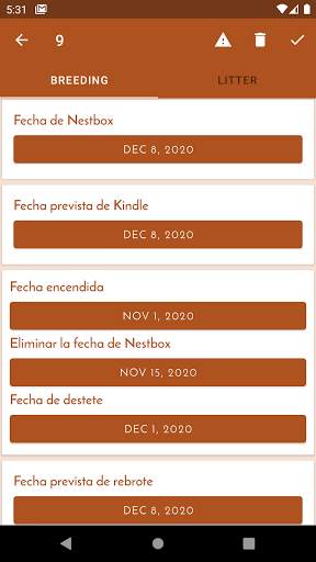Gestión de granjas de conejos para criadores screenshot 4