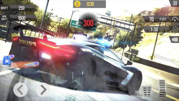 Police Car Drift Driving screenshot 1