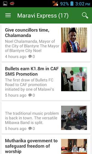 Malawi News App screenshot 2