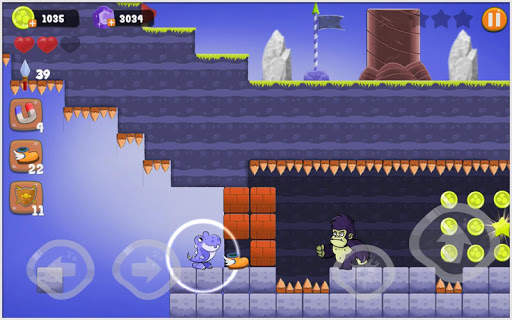Platform games: Jungle adventures world screenshot 2
