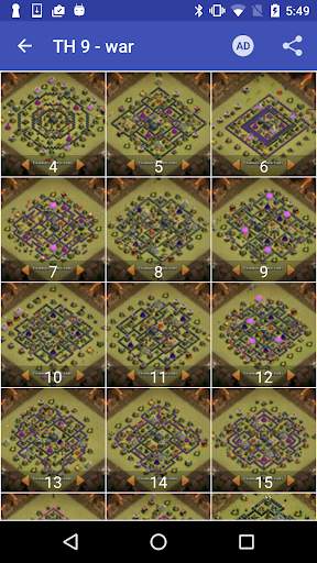 Maps of Coc TH9 screenshot 3