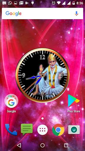 Sai Baba Clock Live Wallpaper screenshot 5