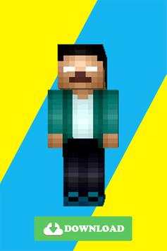 Herobrine Skins 1 تصوير الشاشة