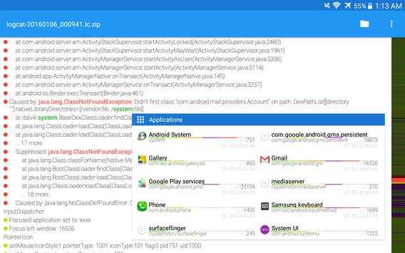 Logcat Lite FREE screenshot 9