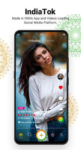 IndiaTok - Indian Social Network App Tik Tik screenshot 2