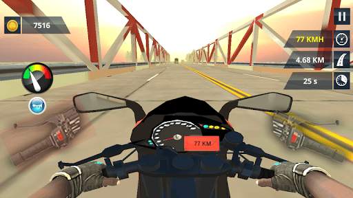Traffic Motorbike Racer: Highway Rider 3D screenshot 6
