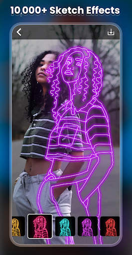 NeonArt PicsApp Photo Editor screenshot 3