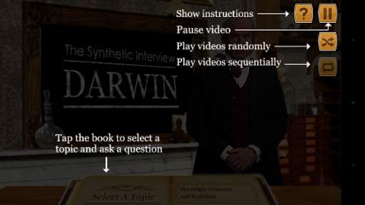 Charles Darwin Interview Lite screenshot 2