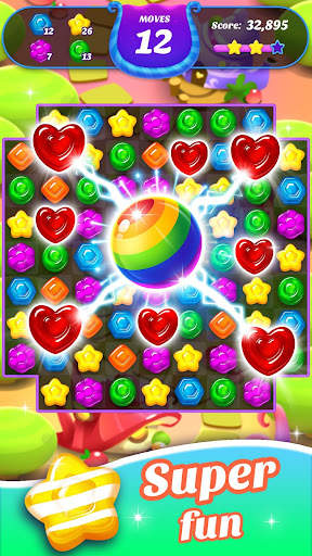 Gummy Candy Blast-Fun Match 3 screenshot 6