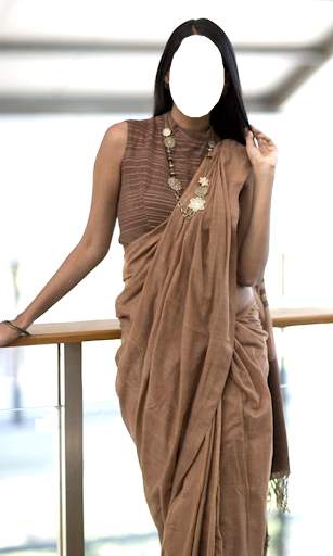 Women Cotton Saree Photo Suit screenshot 8