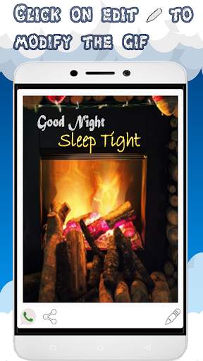 Good night gif screenshot 5