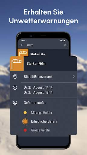 Wetter Alarm Schweiz - Meteo screenshot 5