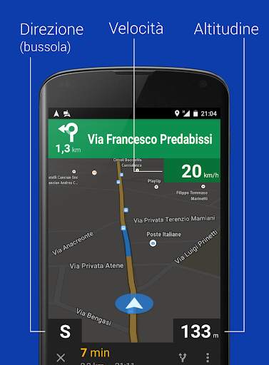 NavMeter - tachimetro Maps GPS screenshot 2