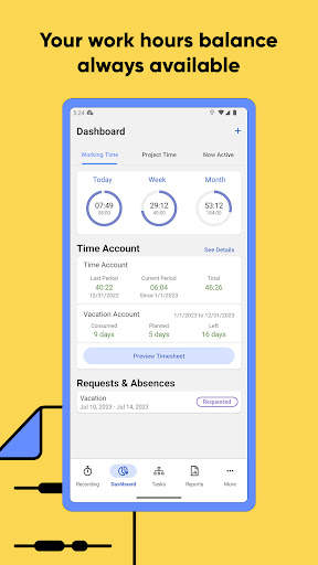 timr – time tracking with GPS screenshot 7